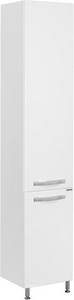 Шкаф-колонна  80М подвесная 340*1710*316, цвет белый глянец ZZ Aquaton Ария 1A124403AA010