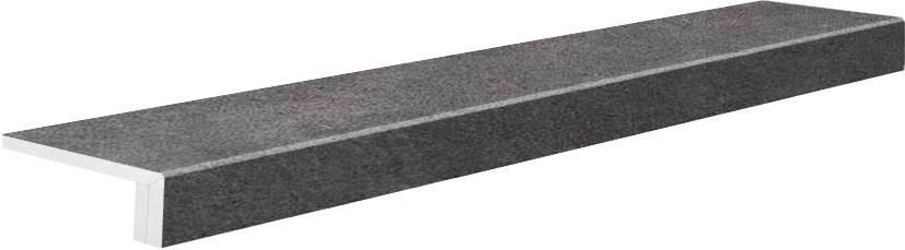 Ступени Kerama Marazzi Фондамента Ступень ЕВРО Техно Проходная серый темный (из n060478) 34.5x119.5 Серый, фото 5