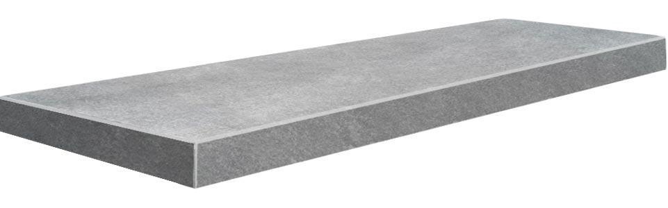 Ступени Kerama Marazzi Королевская дорога Ступень ЕВРО ТЕХНО Левая серый светлый (n040628)34.5х119.5 Серый, фото 3