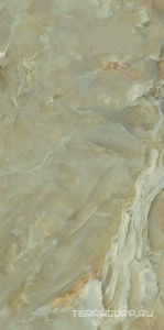 Керамогранит Ariostea Ultra Onici Onice Persia Lucidato (Shiny) 6 mm 150x300 Зеленый 