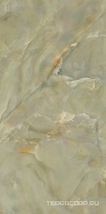 Керамогранит Ariostea Ultra Onici Onice Persia Lucidato (Shiny) 6 mm 150x300 Зеленый 