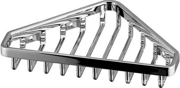 Мыльница-решетка настенная угловая 127х127хh28мм (цв.хром) Keuco ZZ Keuco Универсал 24903 010000