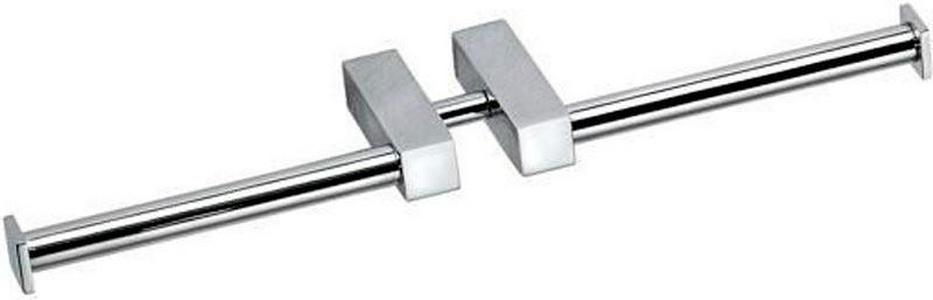 Держатель для туалетной бумаги двойной (хром),  ZZ Pomd'or Metric 38.40.20.002