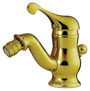 Смеситель для биде, с д/к, (цв.золото),  KL 3M Piccadilly 2120.DD