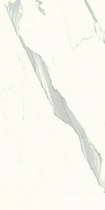 Керамогранит Ariostea Ultra Marmi Statuario Ultra Lucidato (Shiny) 6 mm 37,5x75 Белый 