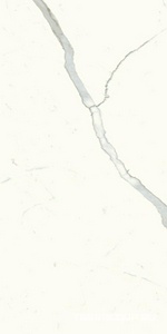 Керамогранит Ariostea Ultra Marmi Statuario Ultra Lucidato (Shiny) 6 mm 37,5x75 Белый 