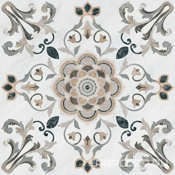 Керамогранит Kerama Marazzi Парнас  декорированный лаппатированныйXX 80x80 Белый 