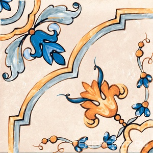 Керамогранит Sadon Tuscany  decoro giotto mix 20.3x20.3 Комбинированный 