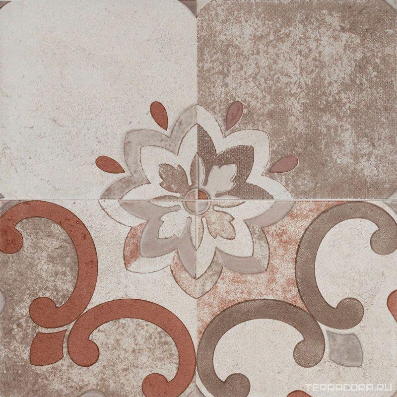 Керамогранит Serenissima Riabita Dec Inserto Vanity Warm 40x40 Комбинированный, фото 2