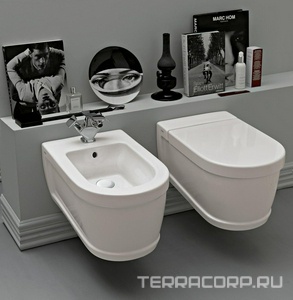 Сиденье для унитаза, с сист. Soft Close, (крепления цв.хром),  Tondo ZZ Ceramica Cielo Opera CPVOPTF