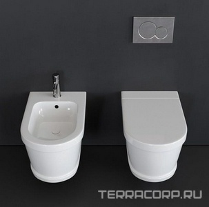 Сиденье для унитаза, с сист. Soft Close, (крепления цв.хром),  Tondo ZZ Ceramica Cielo Opera CPVOPTF