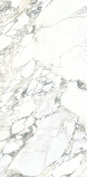Керамогранит Ariostea Ultra Marmi Arabescato Str. Prelucidato (Soft) 6 mm Block A 150x300 Белый 