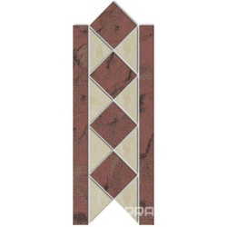 Бордюр прямой MR Pompeano MR02,MR04 ZZ|16x40