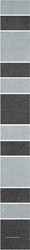 Борд. Дайсен (серый, чёрный) резаный l7.2х60