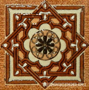 Керамогранит FreeLite Decor Толледо Вставка  l7x7 XX Комбинированный 