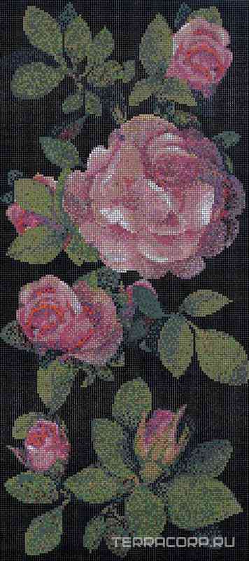 Springrose Nero B (1 кор.=3,73 кв.м) ZZ| 129,1х290,5