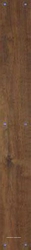Керамогранит Marazzi Treverkhome  Decoro Castagno 15x120 Коричневый 