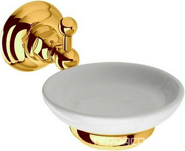 Мыльница настенная (цв. золото/керамика),  ZZ Nicolazzi Classica 1487 GO