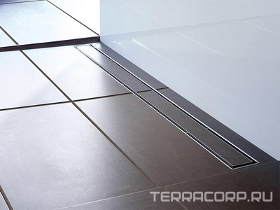 Основа под плитку для дренажного канала 900мм (нерж. сталь, прямая), Plate ZZ Tece Tecedrainline 600970