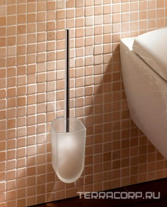 Ёрш настенный (цв.хром/стекло мат.)  ZZ Keuco Elegance New 11669 019000