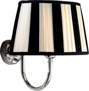 Светильник 260х270хh332мм, (держатель цв. латунь, абажур цв.чёрно-белый),  ZZ Devon & Devon Decor DEDECOROT