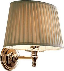 Светильник 115х190хh245мм, (держатель цв. латунь, абажур цв.белый),  ZZ Devon & Devon Daisy 3 DEDAISY3OT