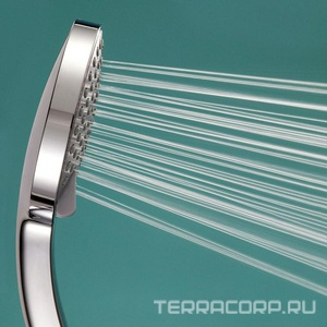 Душевая стойка для душа с термостатом, ручной душ + верхний душ 200мм + шланг 1600мм, цв.хром Jacob Delafon July E45716-CP