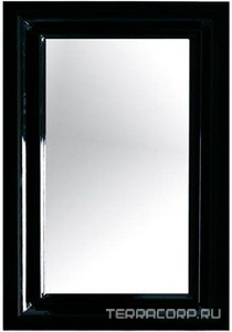 Зеркало 60хh90см, (не реверсивное), (рамка дерево цв. черный лак),  KL Galassia Ethos 8491NE