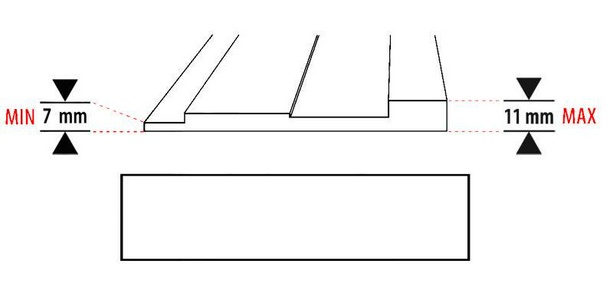 Керамогранит Sadon Tiffany  Grey 15x61 Серый 