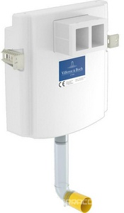 Бачок скрытого монтажа д/пристен. унитаза, h735х52,8х12,4см, СТАНДАРТ., управление фронт., крепёж к стене в компл., (без клавиши смыва),  ZZ Villeroy & Boch ViConnect 92248300