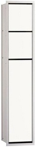 Шкаф подвесной верхний, встраиваемый в стену 168х153х809 мм, Modul Emco Asis 975027350