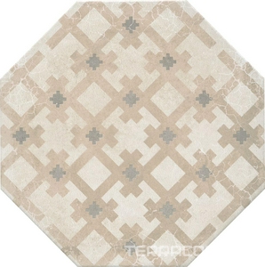 Керамогранит Kerama Marazzi Пьяцетта  орнамент24x24 Бежевый 