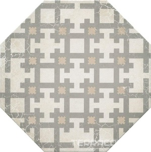 Керамогранит Kerama Marazzi Пьяцетта  орнамент24x24 Бежевый 