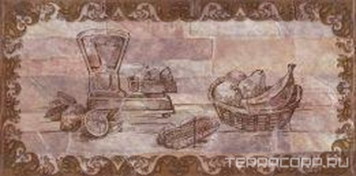 Decor Muro Ocre Fruits XX |15x30