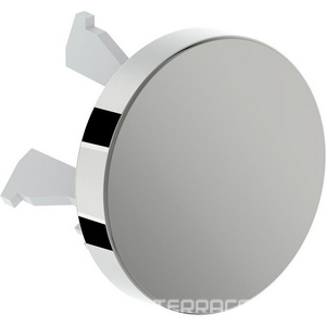 Декоративная заглушка для переливного отверстия раковины, хром ZZ Jacob Delafon Универсал E4061-CP