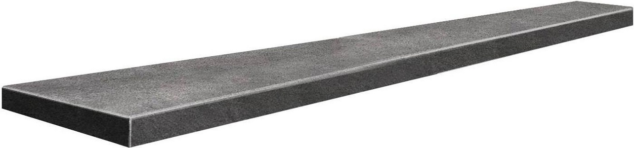 Ступени Kerama Marazzi Фондамента Ступень ЕВРО Техно Левая  серый темный (из n060478) 35х119.5 Серый 