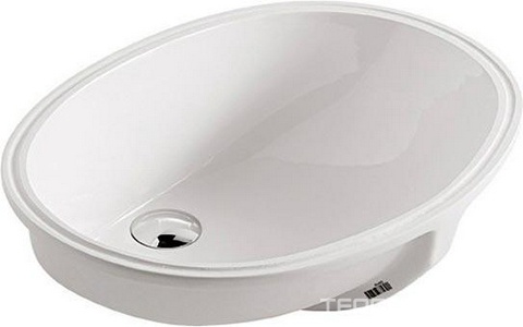 Раковина встраиваемая снизу 570*430*h220, LAVABI D’ARREDO ZZ Galassia Lavabi d’Arredo 6002