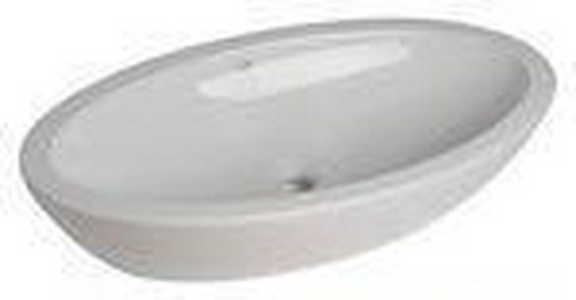 Раковина накладная на столешницу, 755х430хh155мм, овальная, без отв. для смесит., без перелива,  ZZ Ideal Standard Strada K078501