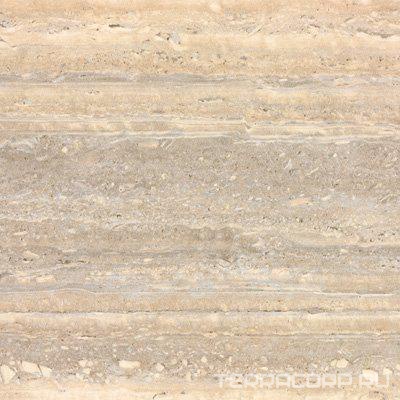 Керамогранит Fioranese Nu Travertine in Falda Walnut naturale/rettificato (п.п.) 45x45 Бежевый, фото 3