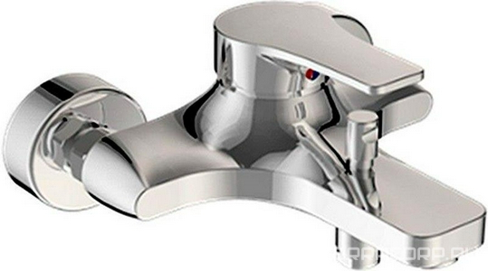 Смеситель для ванны/душа "", короткий излив, без душ.гарнитура KL Vidima Стрим BA094AA