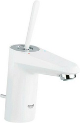 Смеситель для раковины, однорычажный, гибкая подводка, дон.клапан в компл., цвет белый/хром XX