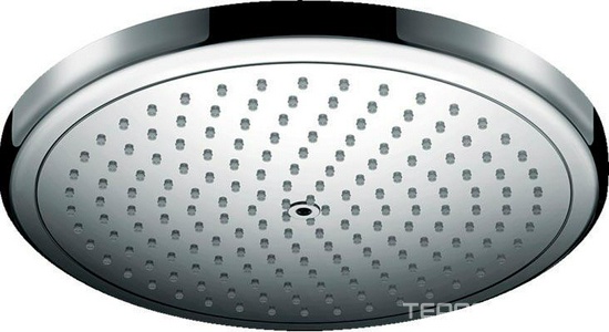 Верхний душ, лейка d280мм, без потолочного кронштейна, тип струи RainAir, (металл цв. хром),  280 Air 1jet ZZ Hansgrohe Croma 26220000