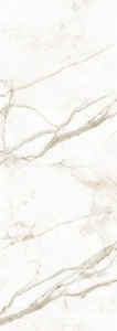 Керамогранит Laminam I Naturali Marmi Calacatta Oro Venato Lucidato 5.6 mm 100x300 Бежевый 