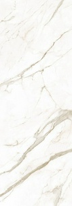 Керамогранит Laminam I Naturali Marmi Calacatta Oro Venato Lucidato 5.6 mm 100x300 Бежевый 