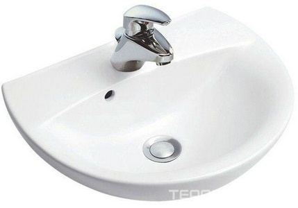 Раковина 45х35см, 1 отв. под смеситель  ZZ Jacob Delafon Odeon E4152-00