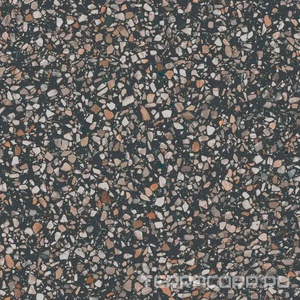 Керамогранит Kerama Marazzi Бричиола  чёрный матовый обрезной 60x60x0,9 Черный 