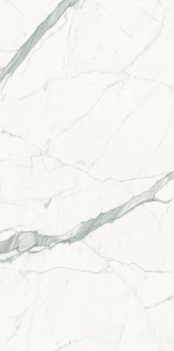Керамогранит Ariostea Ultra Marmi Statuario Altissimo Lucidato (Shiny) 6 mm 150x300 Комбинированный, фото 4