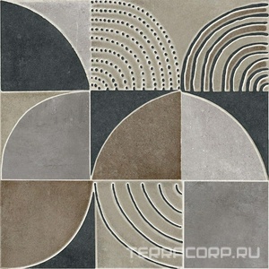 Керамогранит Dado Ceramica Gare du Nord Dec. Infinity (6 pz) rett 60x60 Комбинированный 