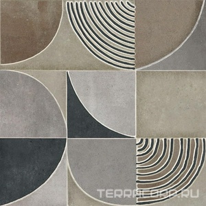 Керамогранит Dado Ceramica Gare du Nord Dec. Infinity (6 pz) rett 60x60 Комбинированный 