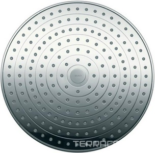 Верхний душ, лейка d300мм, cо стеновым кронштейном 390мм, 2 типа струи Rain и RainAir, (цв. хром),  ZZ Hansgrohe Raindance Select S 27378000